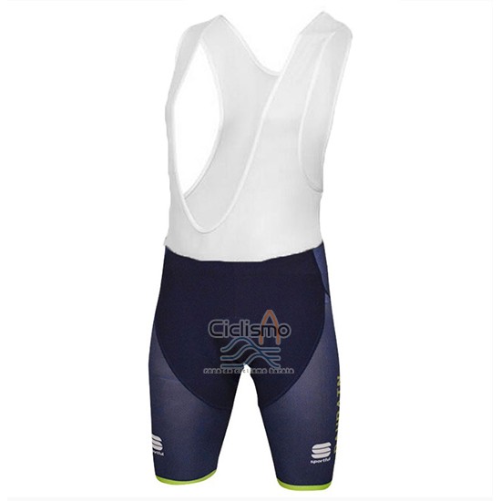 Bahrain Merida Ropa Ciclismo Culotte Corto 2018 Mangas Cortas Rojo